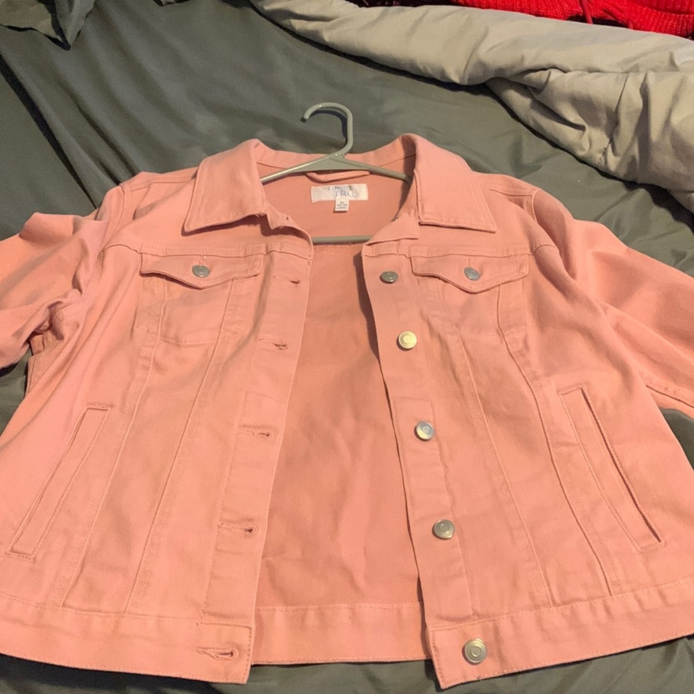 Cute Jean jacket size XL